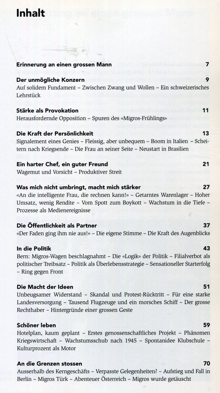 Livres: Migros, Gottlieb Duttweiler, Schweizer Pioniere – D'occasion à Aarau par Elmaar41 2