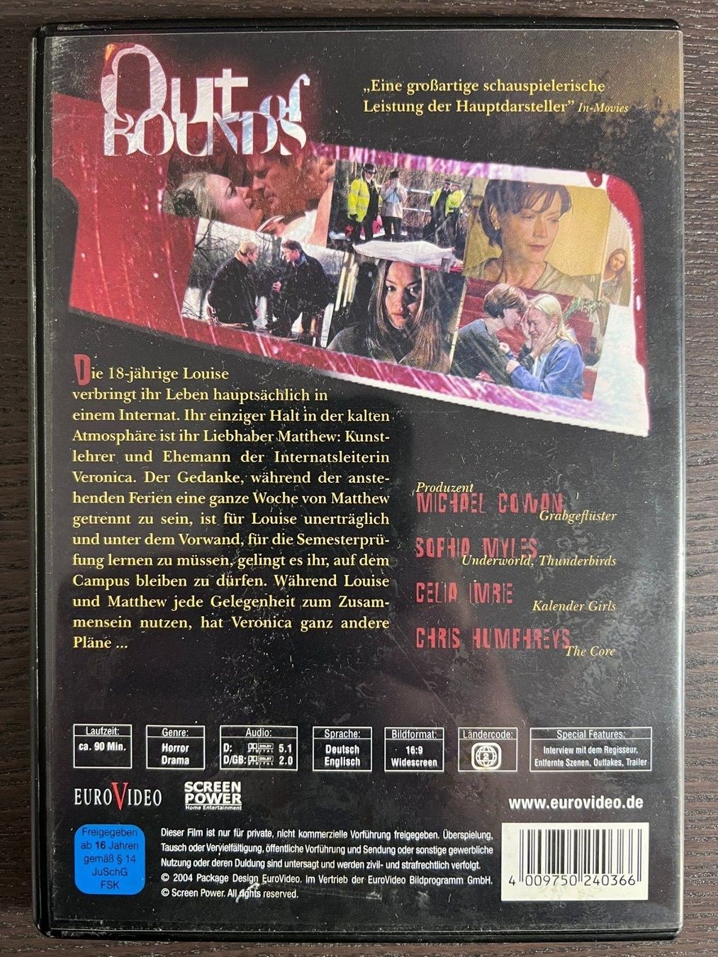Tutti i DVDs: Out of Bounds – Usato da Zürich venduto da FilmFreunde 1
