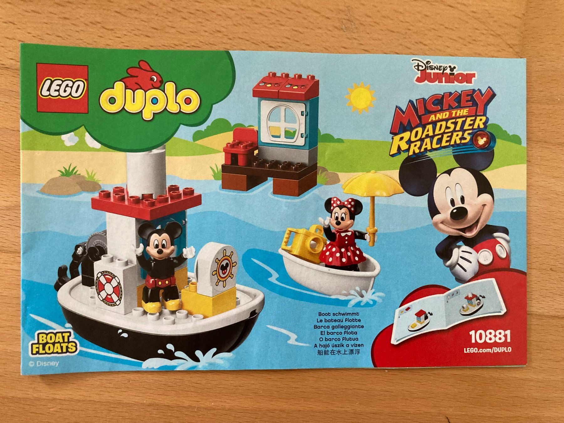 Lego Baukästen: Lego Duplo -10881 Mickys Boot- – Gebraucht aus Muttenz von Juvenile33 8