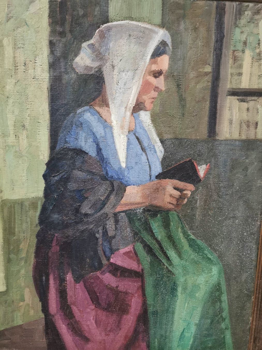 Gemälde: Ancienne huile sur toile signée – Gebraucht aus Genève von Qanil77 1