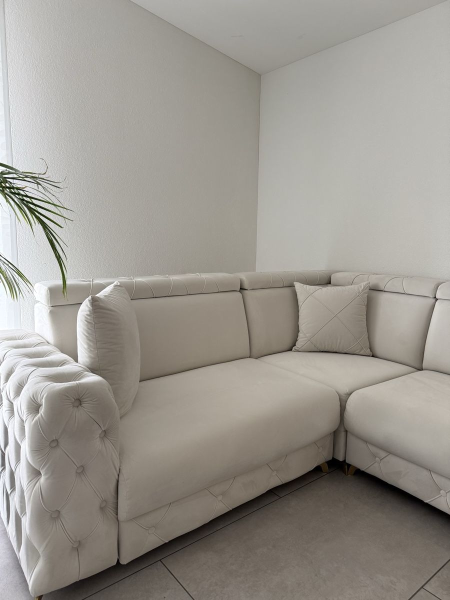 Divani: Elegantes Chesterfield Ecksofa – Nuovo (secondo la descrizione) da Lengnau BE venduto da aya_2tvj 1
