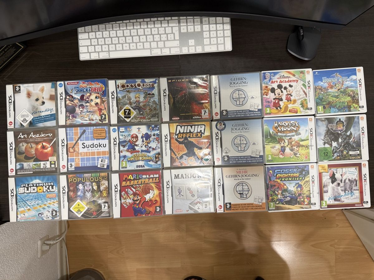 Nintendo Giochi: 21 Nintendo DS / Nintendo 3DS Spiele – Usato da Cham venduto da Mmylan
