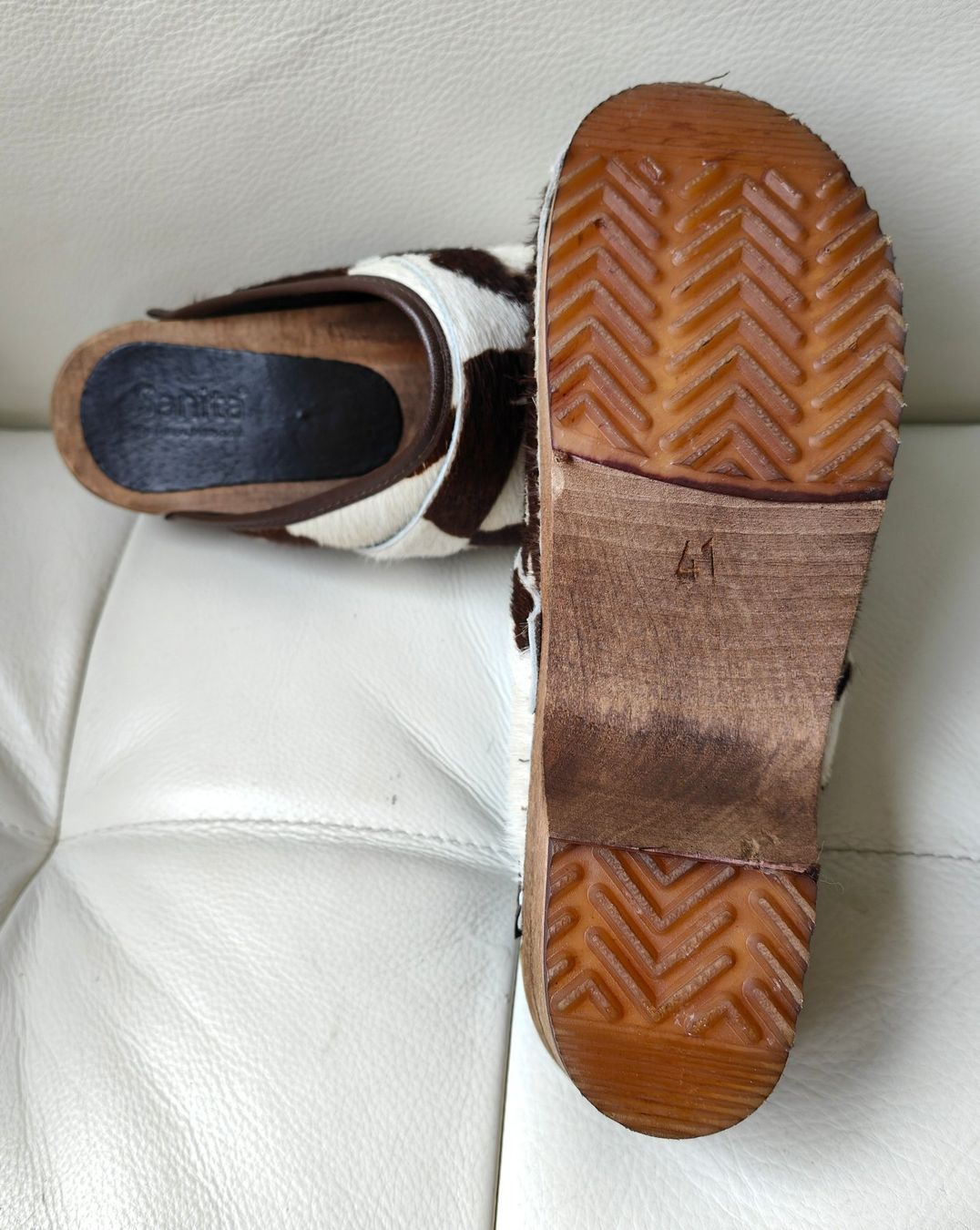 Scarpe da uomo: Clogs / Holzzoggel / Sanita / Grösse 41 – Nuovo (secondo la descrizione) da Lachen SZ venduto da PizBuin35 3