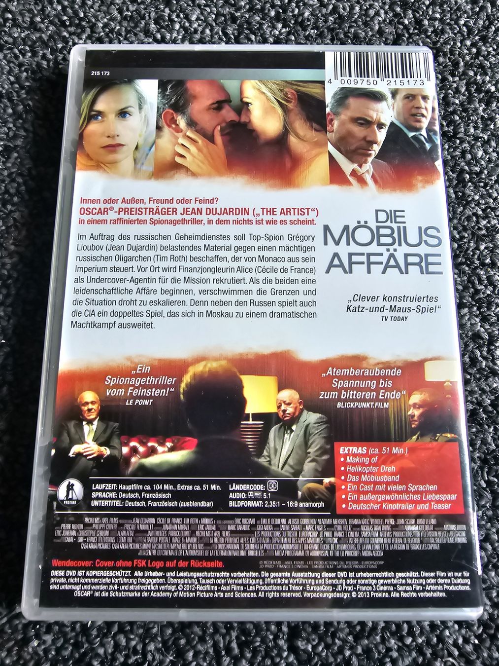 Alle DVDs: Die Möbius Affäre (20710) – Gebraucht aus Ruswil von jan_bxl5 1