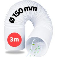 Abluftschlauch 3m Ø150mm für Trockner Klimagerät Abzugshaube