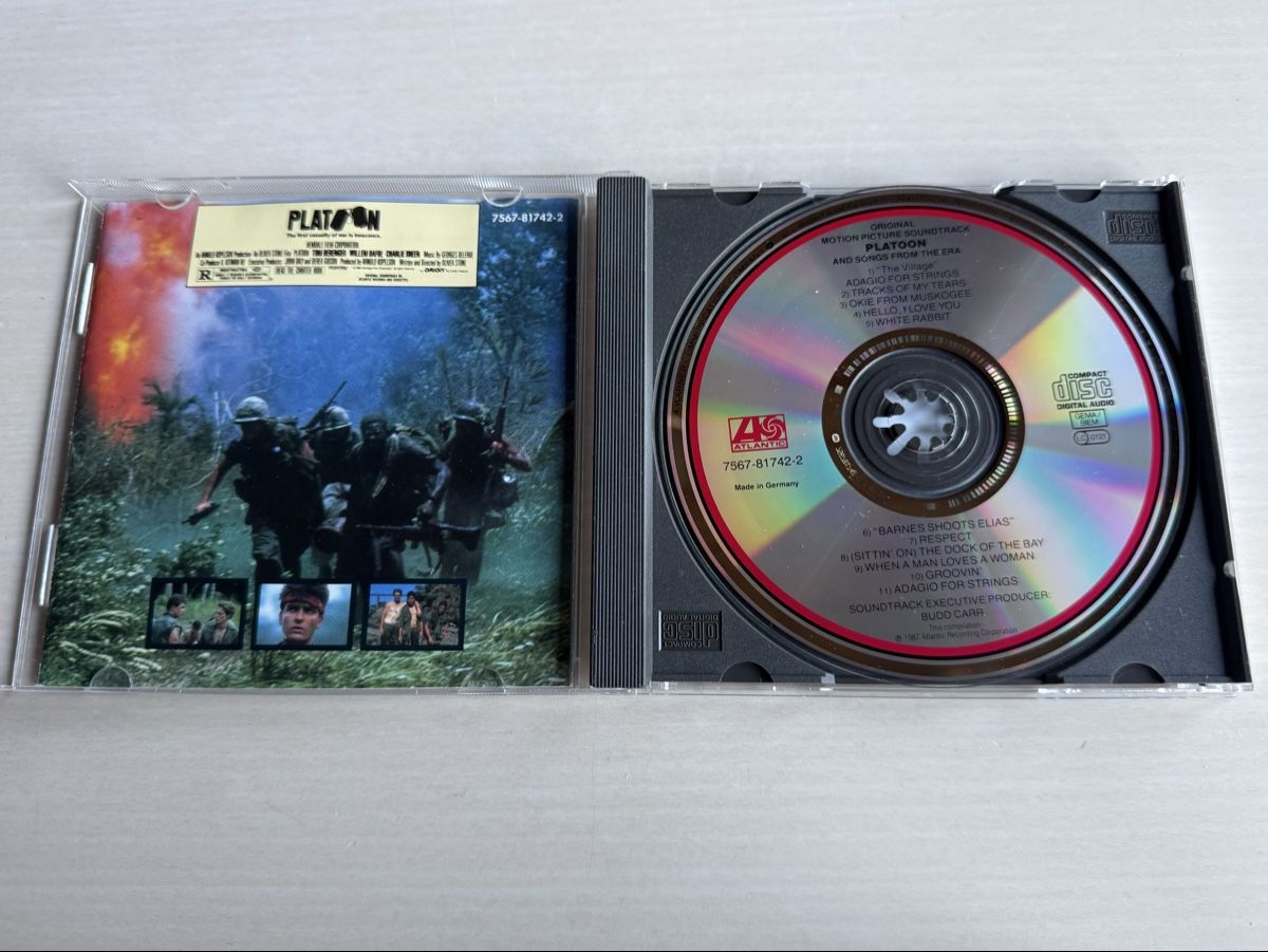 CD: CD Soundtrack Platoon Original Motion Picture  – Usato da Oberried Brienz venduto da Chyara 2