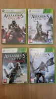 Assassin's Spiele Sammlung 4x Set X Box 360