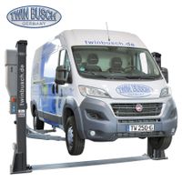 !Gratisversand! 2 Säulen Lift 5.0t elektromag.HEAVYLINE Grau
