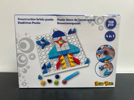 Neu Baukloetzli Puzzle, 128 Teilig von Eddy Toys (1x)