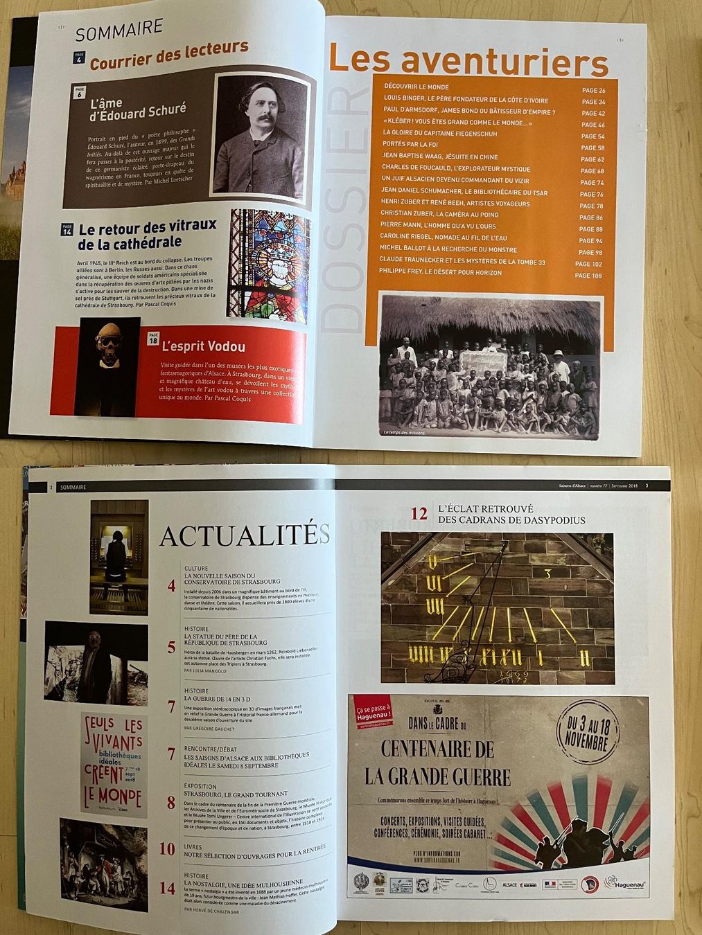 Riviste & Magazine: Elsass-Magazine "Les Saisons d'Alsace" – Usato da Zürich venduto da Gurkis 5