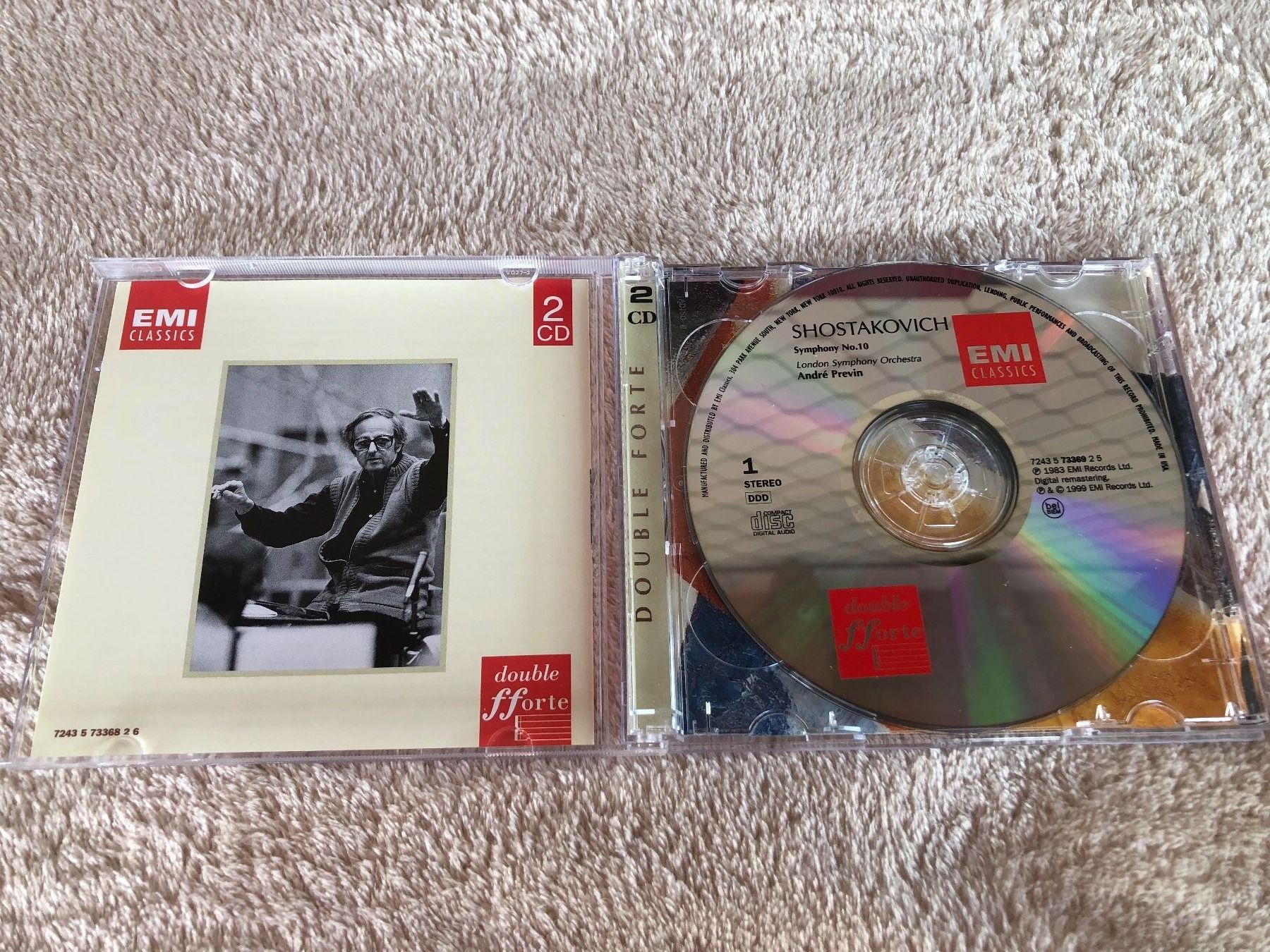 CD: Schostakowitsch Sinfonien 10 & 13 - 2 CDs – Usato da Schübelbach venduto da Dolly990_2 1
