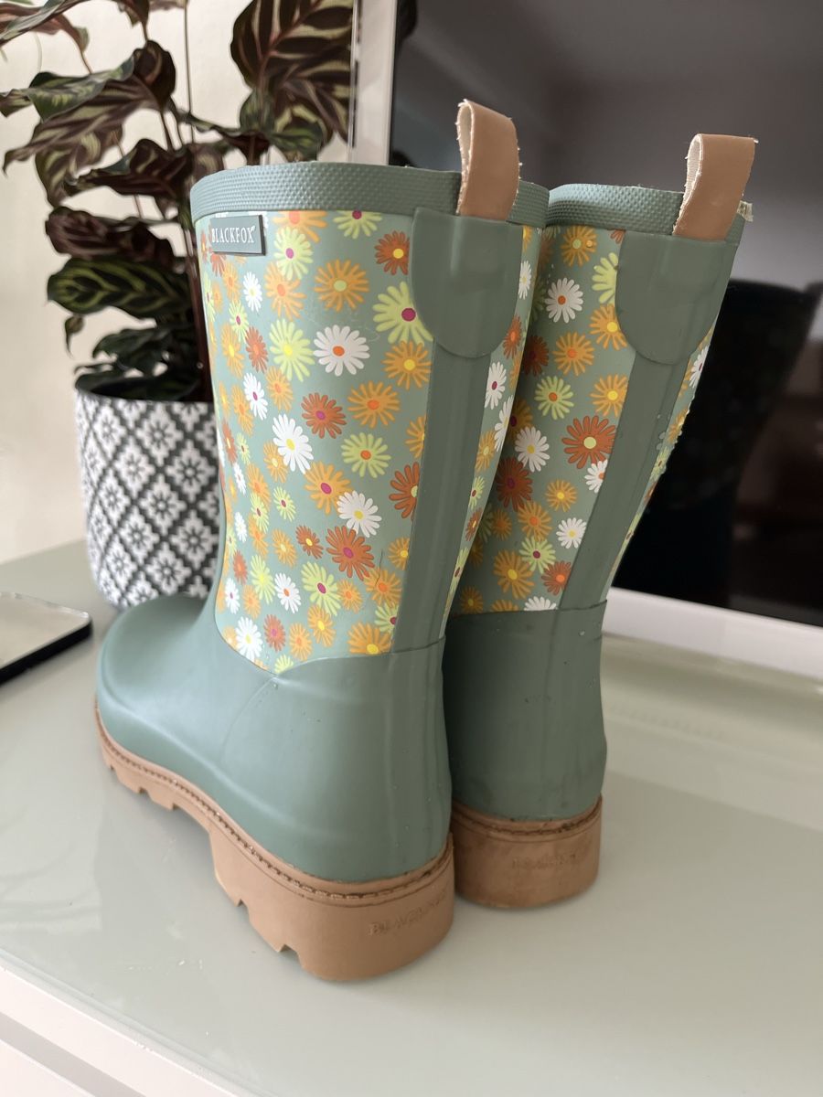Scarpe da donna: Blackfox Gummistiefel grün Blumen Gr. 40 – Usato da Wohlen AG venduto da yev_q62x 2