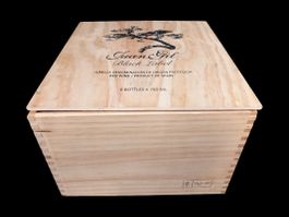 Holz-Weinkiste