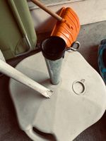 Sonnenschirm-Ständer, Wasserbehälter (Fuss), Ständerstange