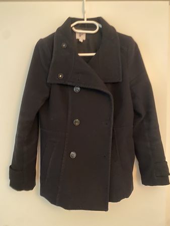 Eleganter Kurzmantel Schwarz H&M