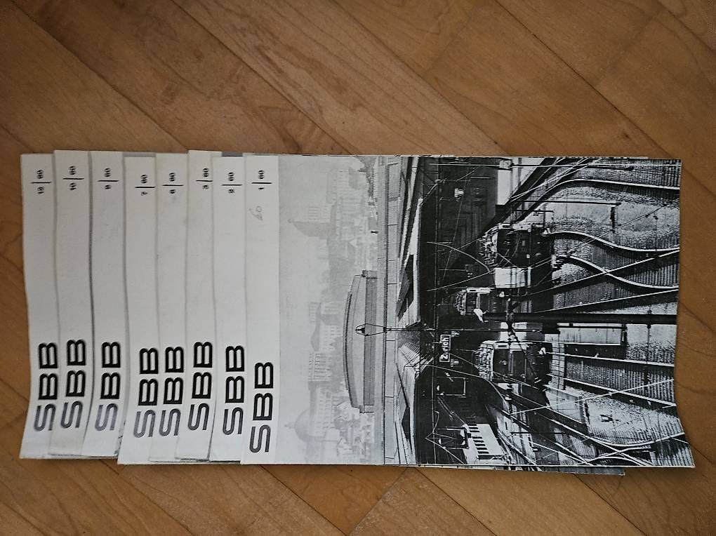 Riviste & Magazine: SBB Nachrichten Blatt 1960 – Usato da Bützberg venduto da Fraggles13