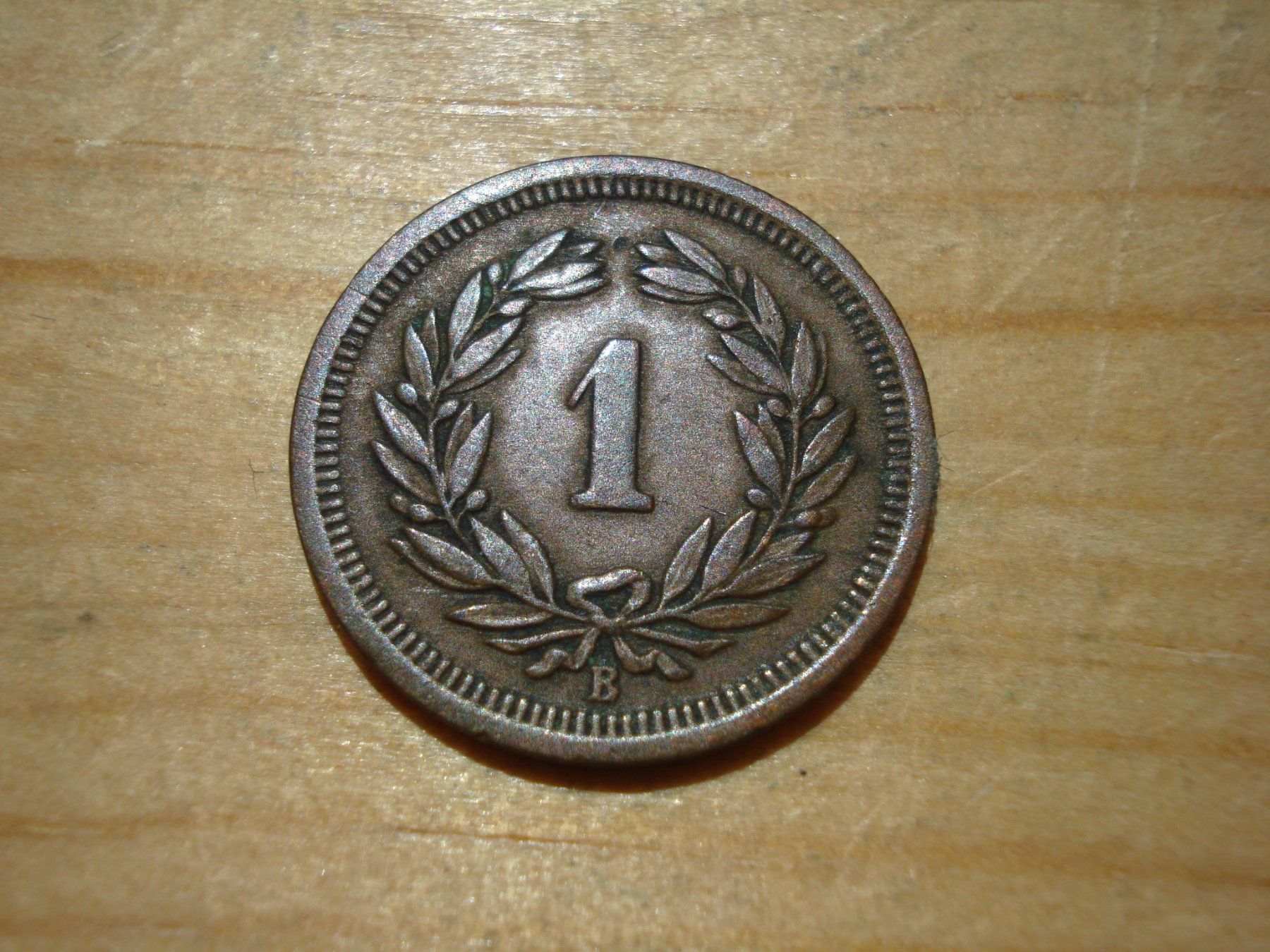 Tutti le monete: (H3) 1 Rappen 1882 VZ – Usato da Erlach venduto da Net-Coins 1