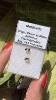 Moldavit Ohrstecker