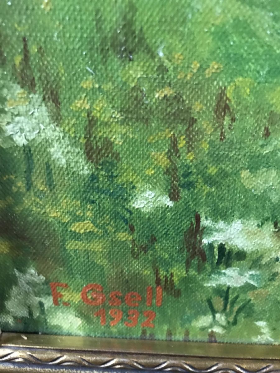 Gemälde: GSELL FRITZ 1913-2002 – Gebraucht aus Wolfhalden von SecondAntique 2