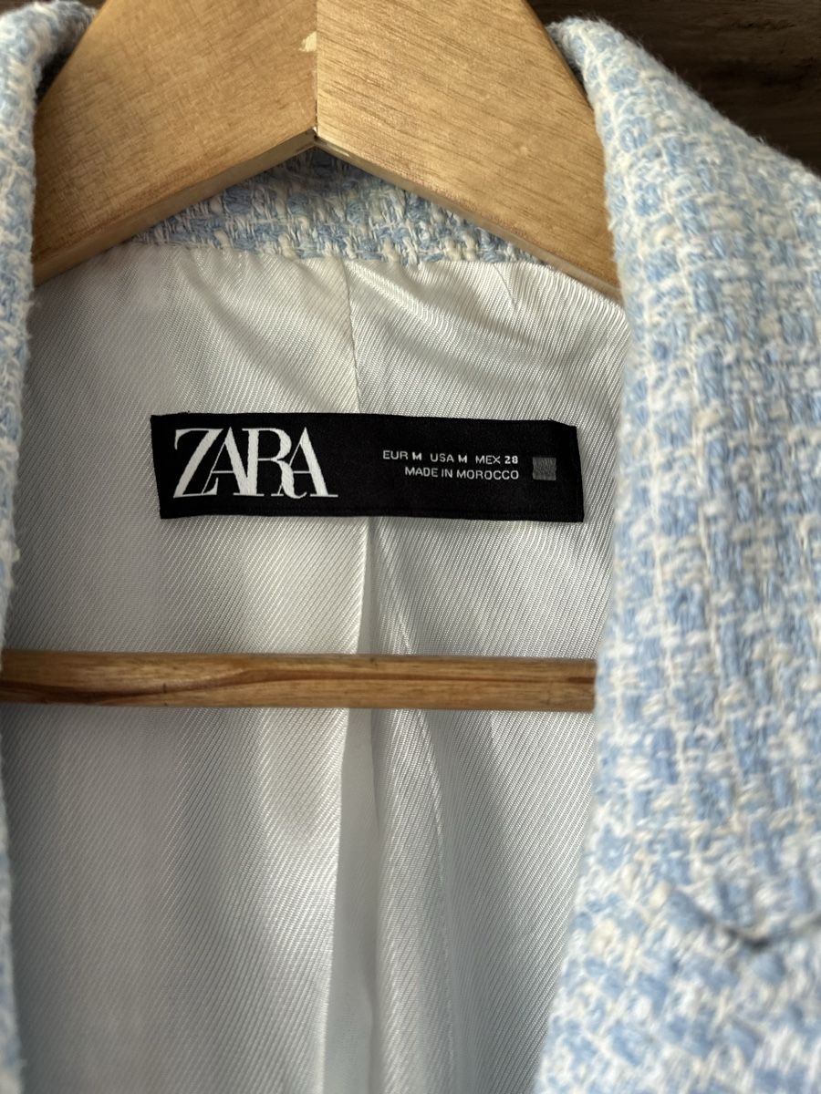 Zara Giacche: Blazer bleu clair – Nuovo (secondo la descrizione) da La Croix (Lutry) venduto da secondhandZara 2