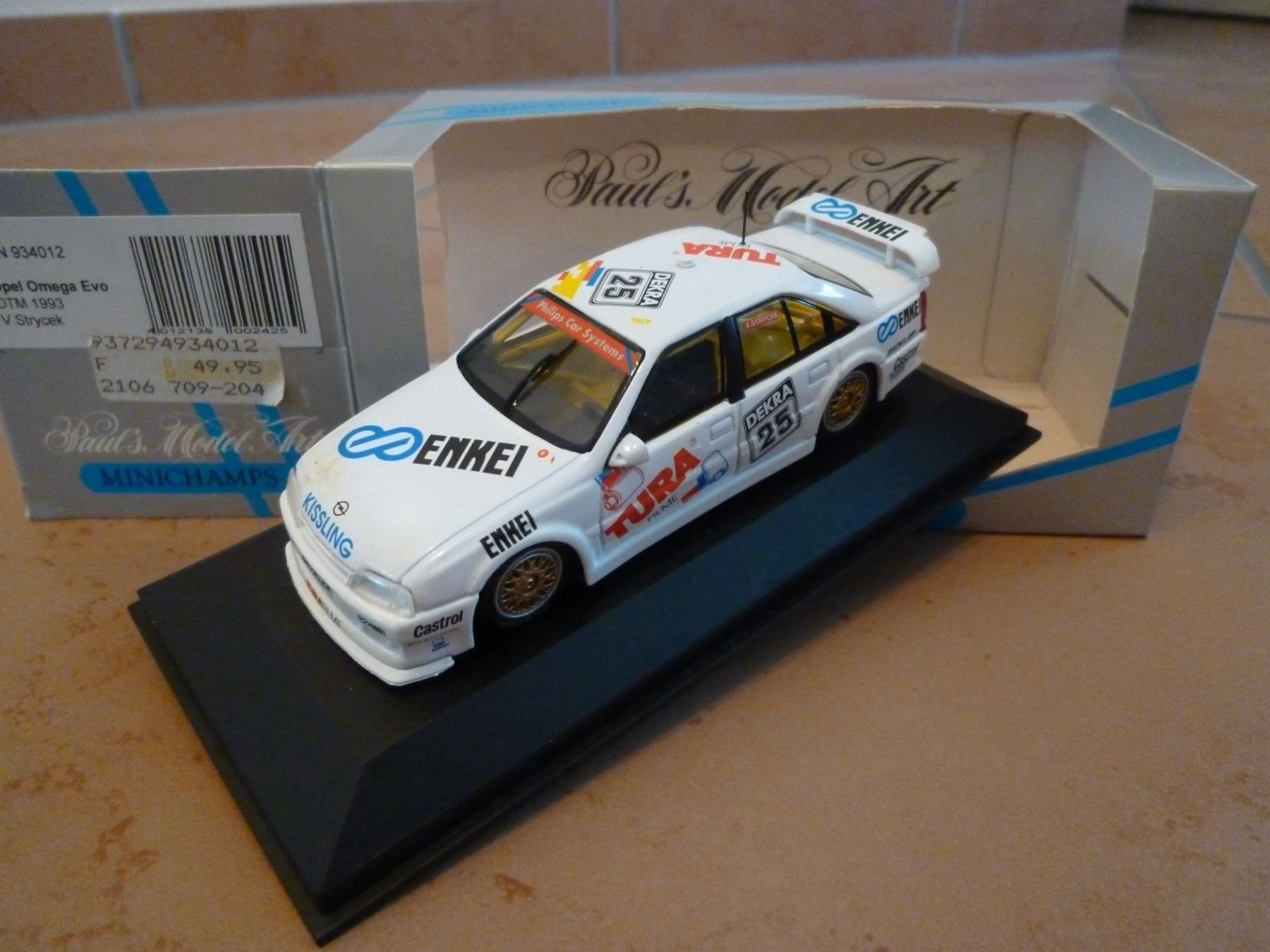 Minichamps Modellini d'auto: Opel Omega Evo (DTM 1993) – Nuovo e nell'imballaggio originale da Flawil venduto da Imperiosud
