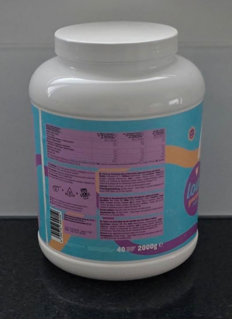 More Nutrition Cibi & Specialità: More PROTEIN Sahne 2000g  Ablaufdatum: 9.6.2026 – Nuovo e nell'imballaggio originale da Frauenfeld venduto da Bleeddragon 1