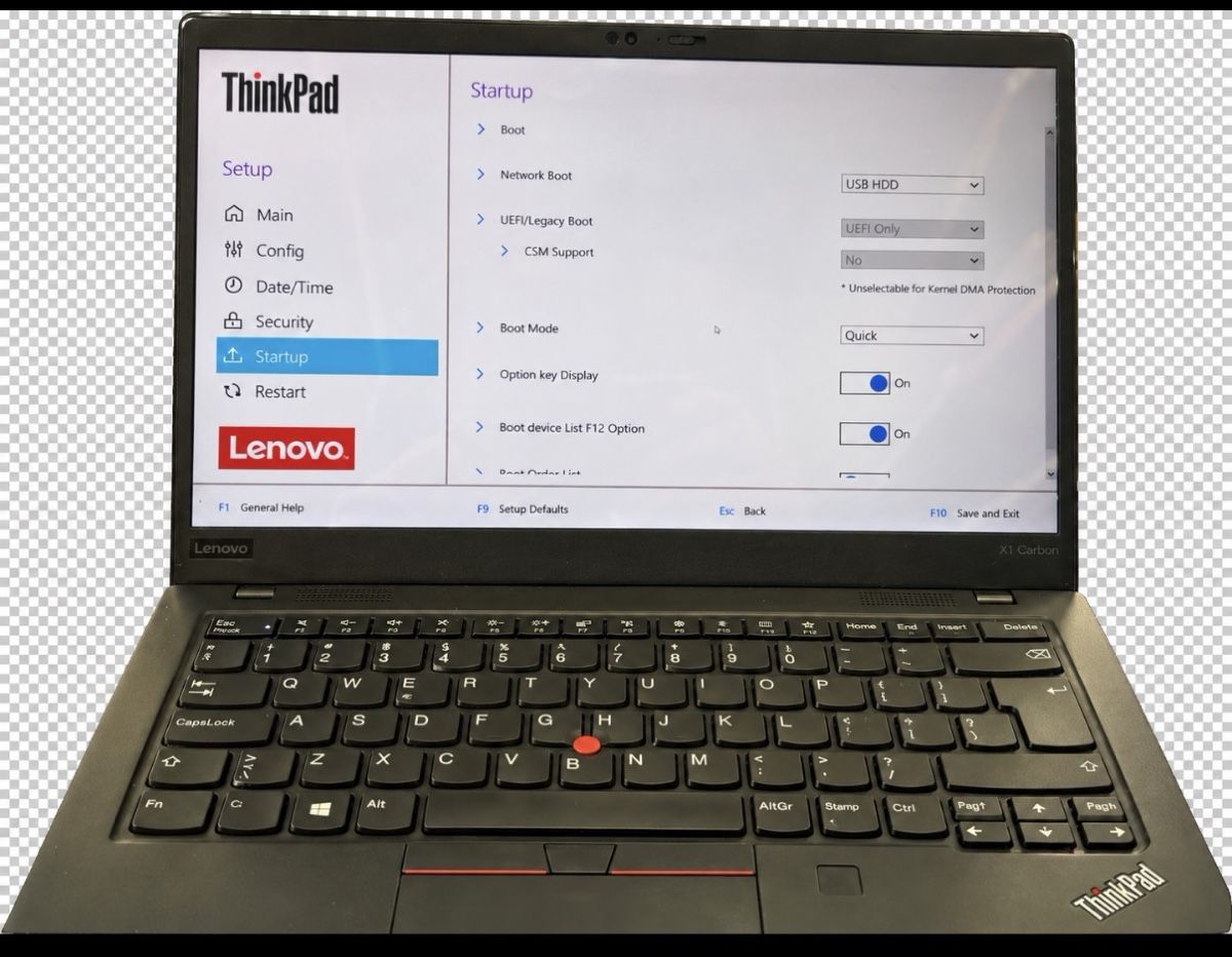 Lenovo Notebooks: ThinkPad x1 Carbon 7th Gen – Defekt aus Baden von Pligi