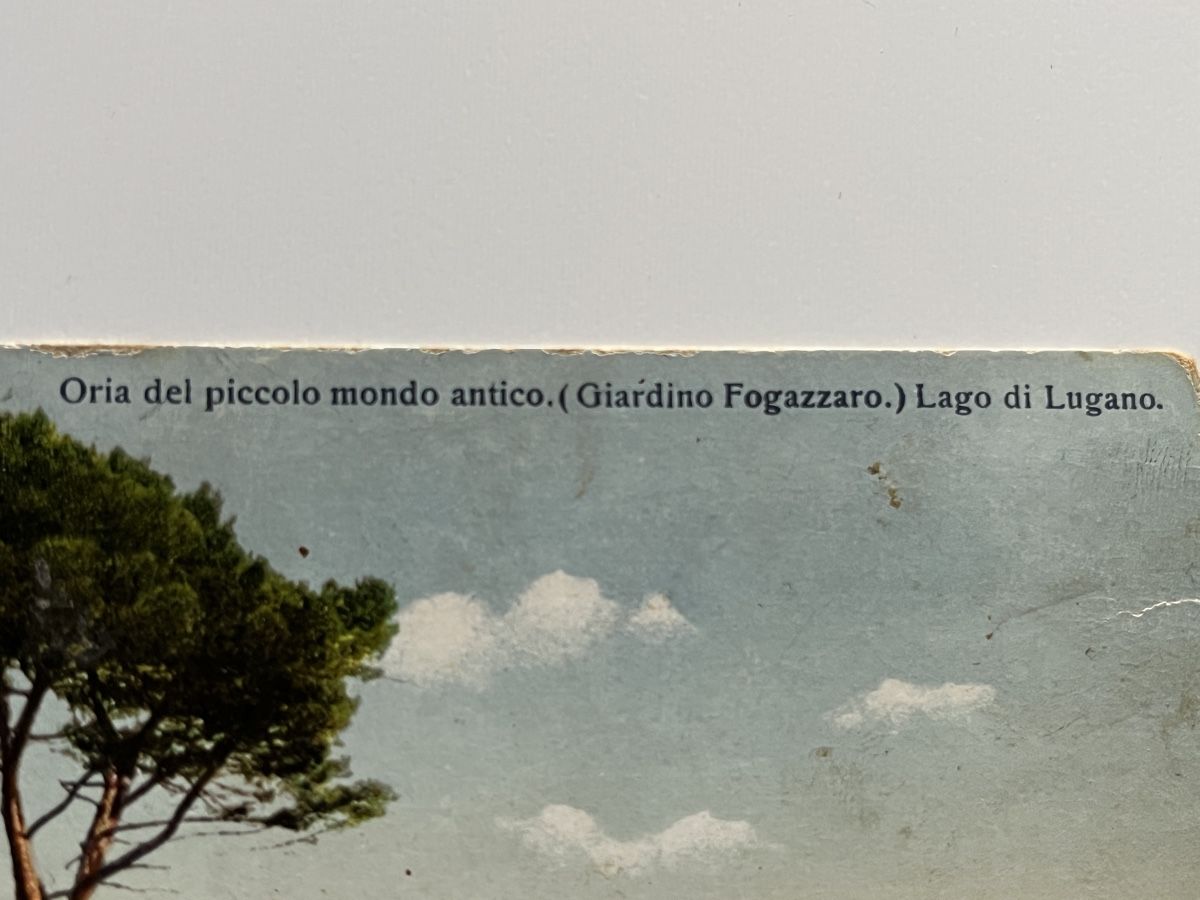 Cartoline postali: 1916 Ansichtskarte Lugano -See- aus dem Bataillon 35 ! – Usato da Uster venduto da Arrayo 2