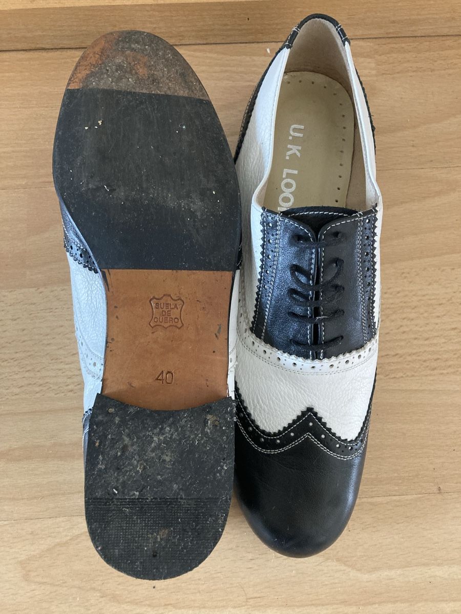 Herrenschuhe: Leder Halbschuhe gr 40 – Gebraucht aus Basel von Myriam3 2