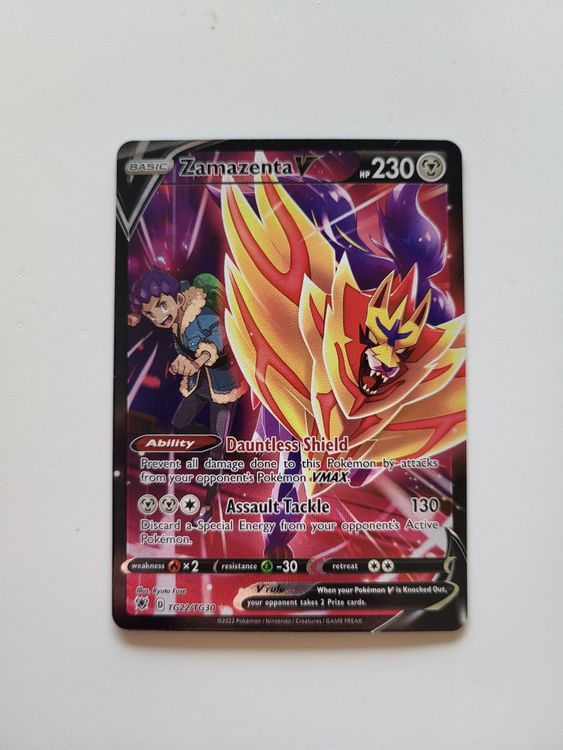 Pokemon Zamazenta V Fullart | Kaufen Auf Ricardo