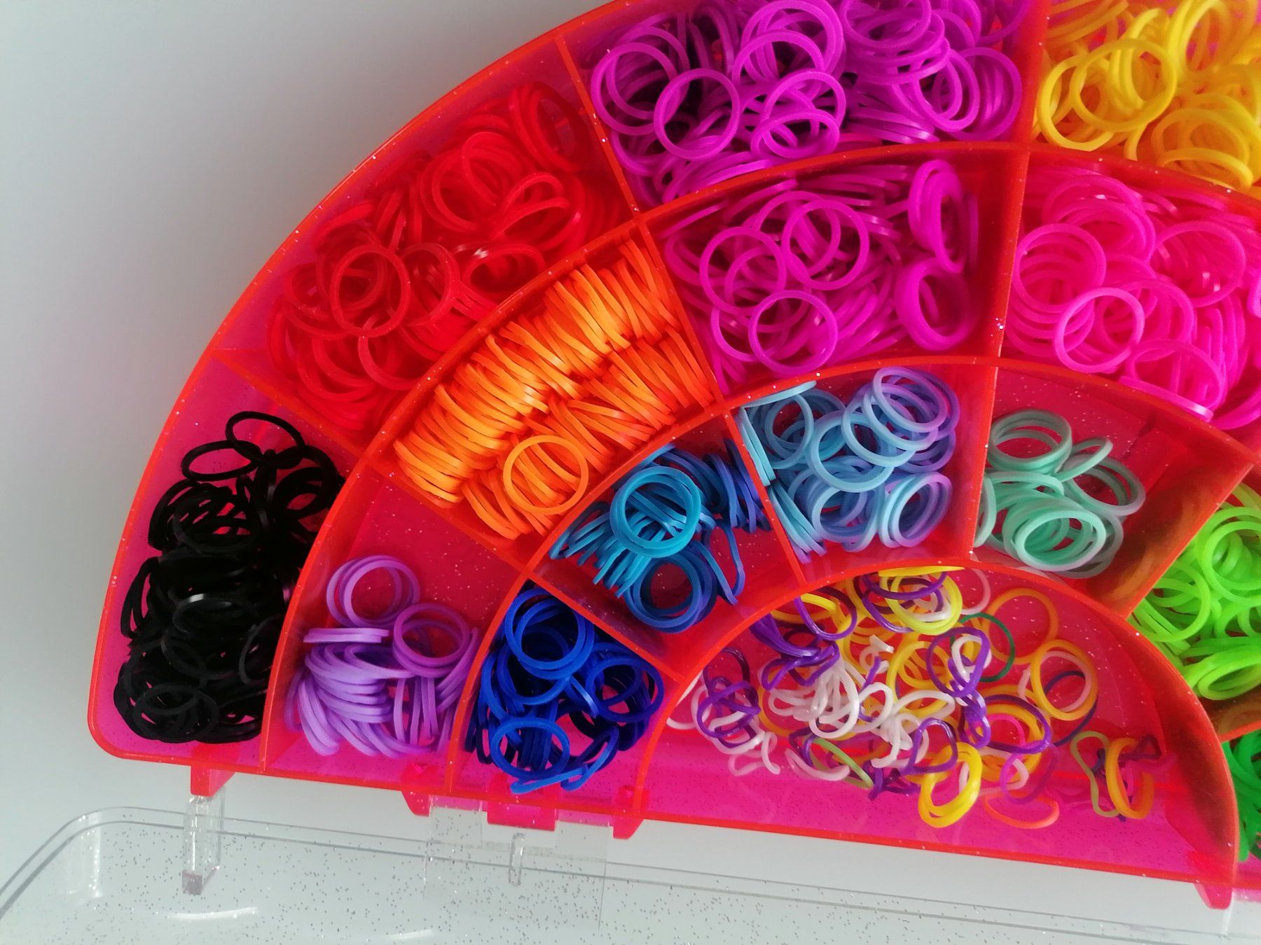 Kit bricolage: Ca. 80% vollständig: LOOPS Mega-Rainbow Box – Usato da Uster venduto da Smilla07 6