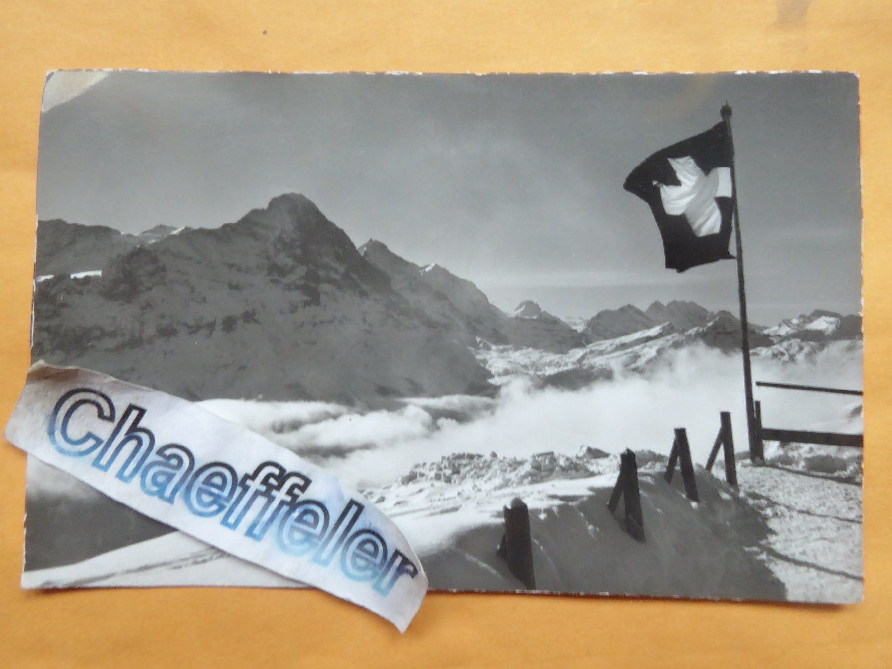 Ansichtskarten: 1957 Sportbahn Grindelwald - First – Gebraucht aus Zürich von Chaeffeler