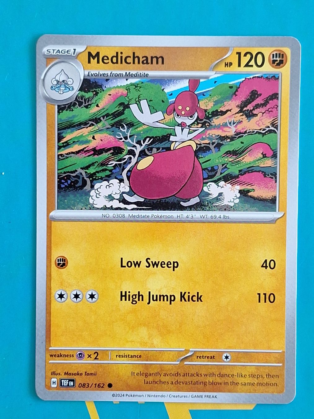 Pokémon Carte collezionabili: Medicham - Temporal Forces Pokemon - #7.1 – Usato da Altstätten SG venduto da GGsGameshop