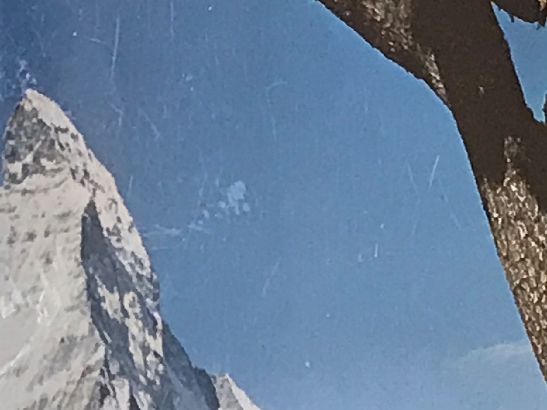 Plateaux: Serviertablett Serviertableau Servierbrett MATTERHORN 28 cm – D'occasion à Däniken SO par allerlei54 4