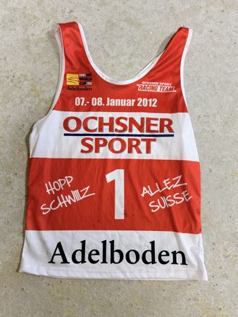 Ski Rennshirt Adelboden 2012 
