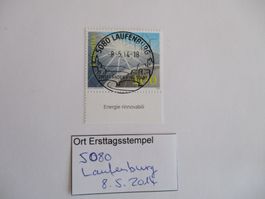Voll Ort Ersttagsstempel aus 5080 Laufenburg