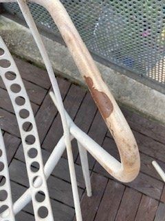 Stühle: Zwei Vintage Stühle weiss – Gebraucht aus Burgdorf von Jointler 4