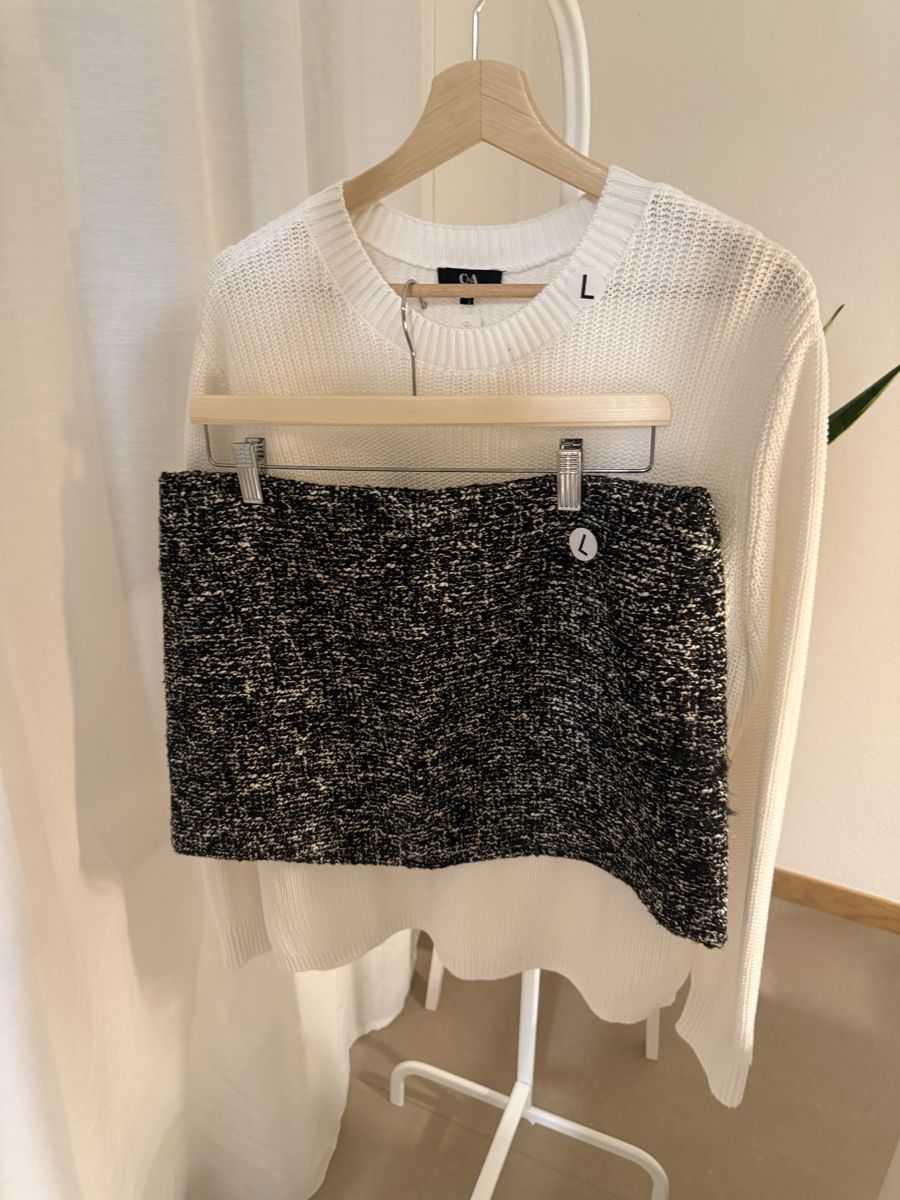 Kleiderpakete: Kleider Set ( gr L,42) Rock und Pullover  – Gebraucht aus Zürich von Denise-8050 1