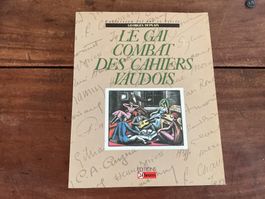 Livre Le Gai Combat des Cahiers Vaudois Georges Duplain