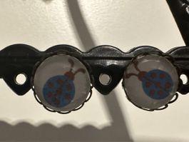 Ohrstecker Ohrringe handmade Marienkäfer