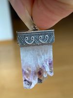 Amethyst Anhänger 925 Silber NEU