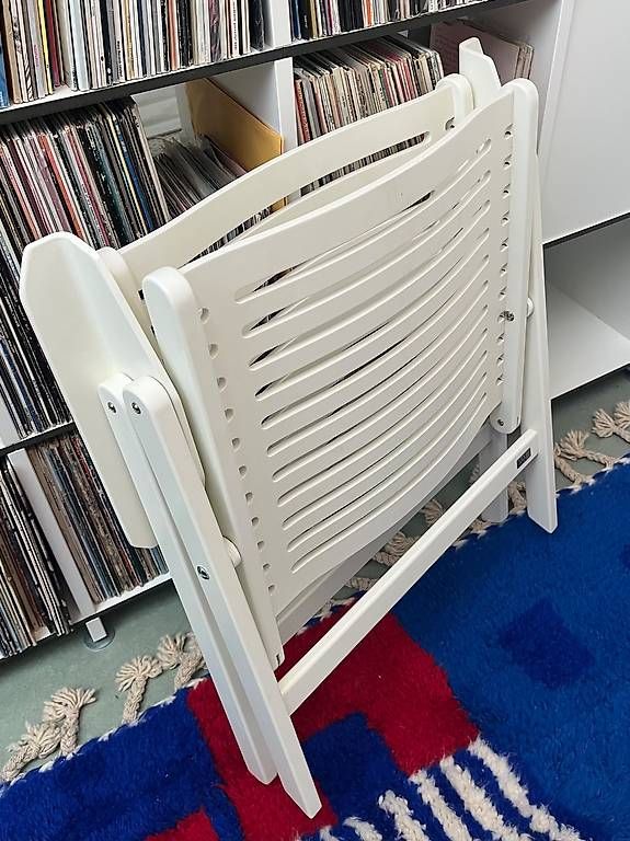 Chaises: Rex Kralj - Rex Folding Lounge Chair - weiss – D'occasion à Zürich par Besije 3