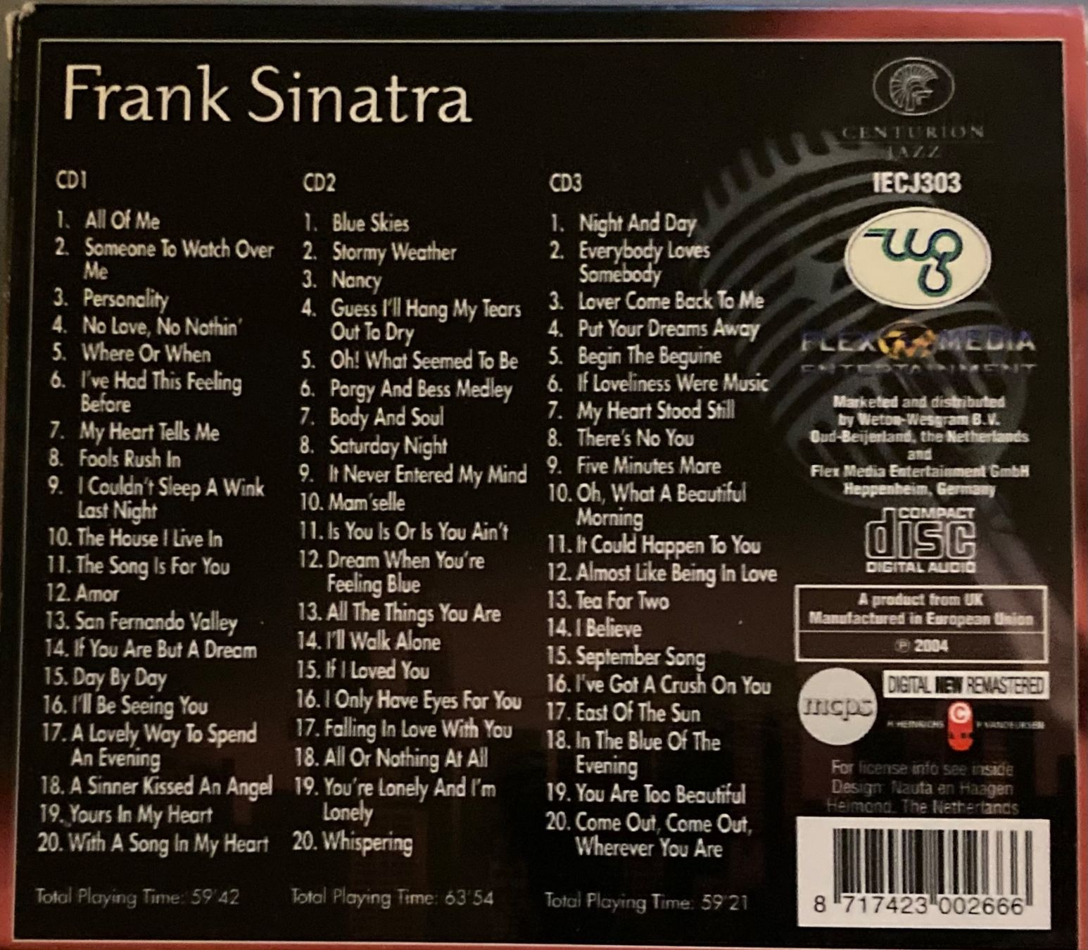 CDs: FRANK SINATRA - PERSONALITY – D'occasion à Poliez-Pittet par Newtown-Records 1