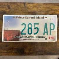 🇨🇦 Autoschild, Prince Edward Island 285 AP - Kanada