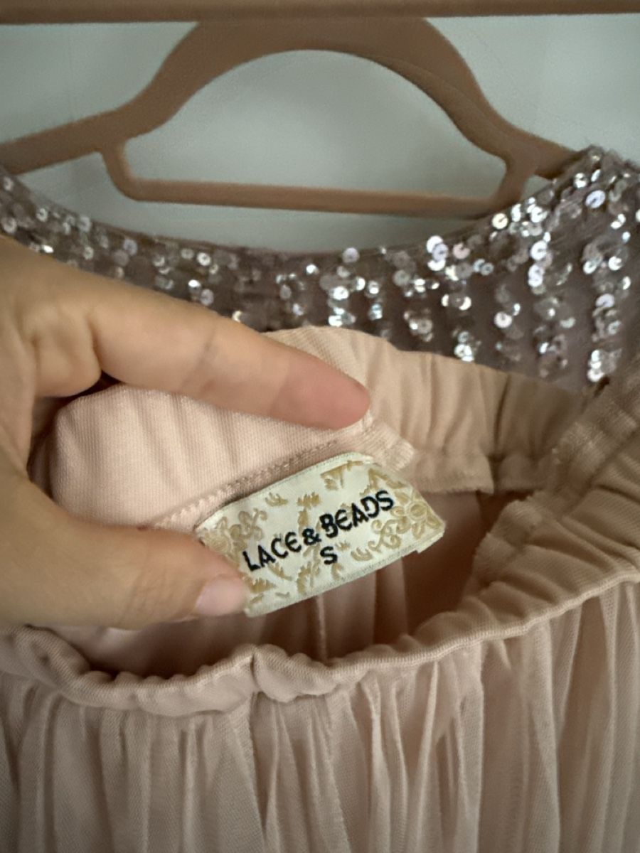 Vestiti: Lace & Beads Pailletten Kleid Gr. S – Usato da Rotkreuz venduto da monzaa 3