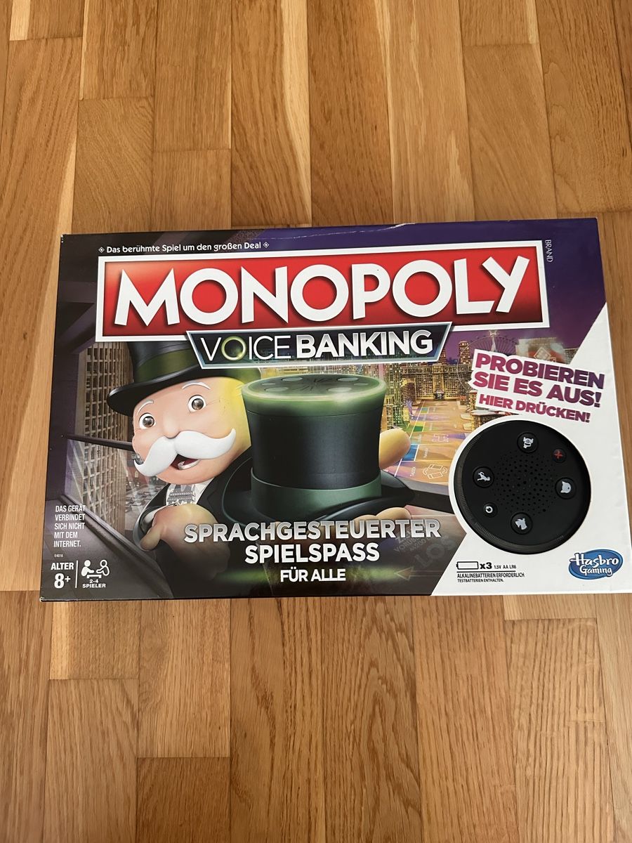 Giochi: Monopoly Voice Banking – Nuovo (secondo la descrizione) da Erlinsbach SO venduto da Sendrina