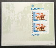 Portugal Azoren-Mi Block 2 ** (1981)