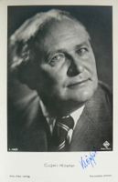 Eugen Klöpfer (1886-1950) Schauspieler - Autogramm