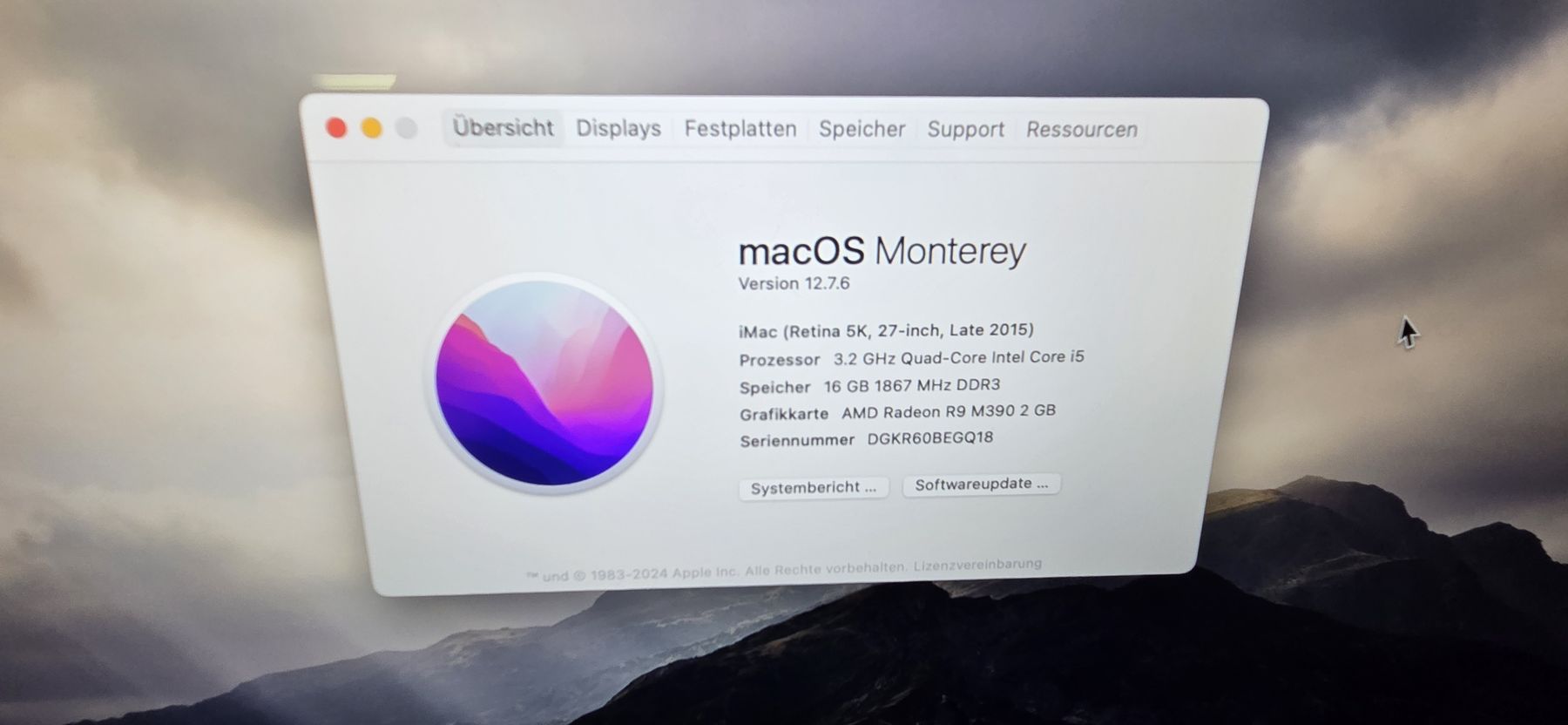 Apple PC: iMac 27 5K SSD R9 M390 – Usato da Zürich venduto da DinuC 2