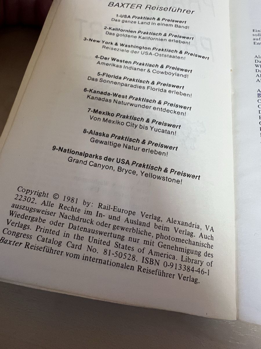 Libri: Alaska Reiseführer, Baxter, günstig – Usato da Bachenbülach venduto da Manolo007 6